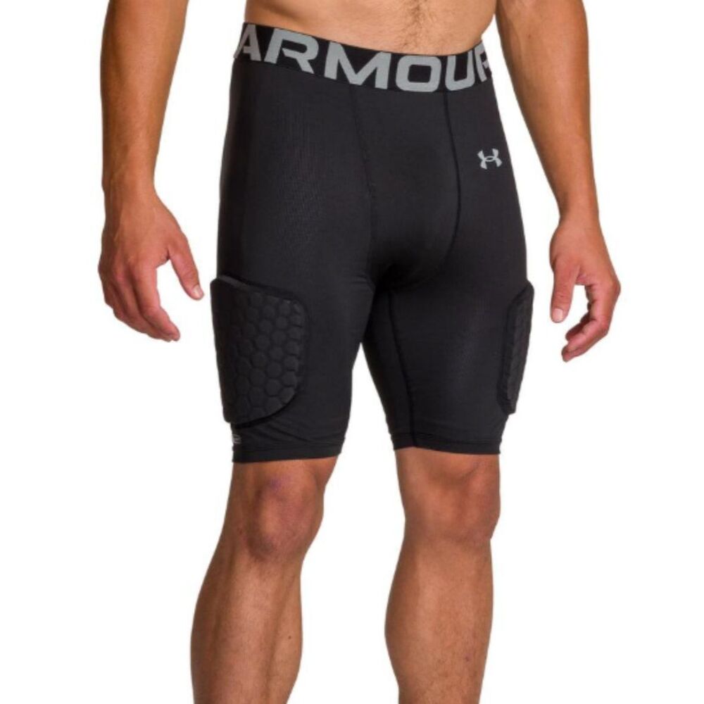 Under Armour Gameday Armour 3-Pad Basketball Compression Shorts Men's 3XL NWT